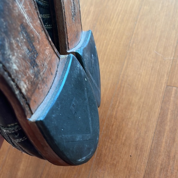 Allen Edmonds Neumok Wingtip Oxford Gray Green - Picture 5 of 6